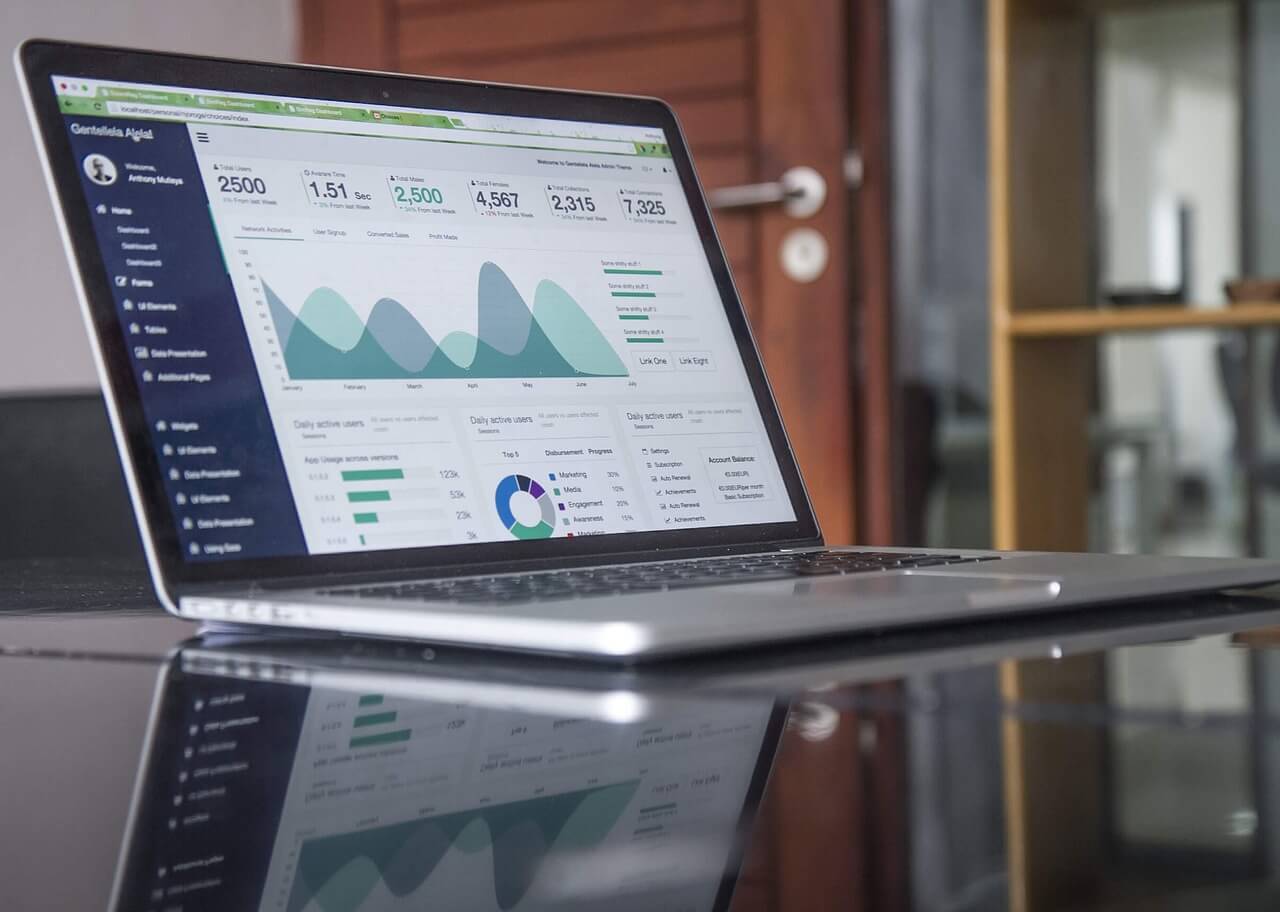 A limited company director reviewing annual accounts showing assets, liabilities, profit, and tax to assess overall business financial health.